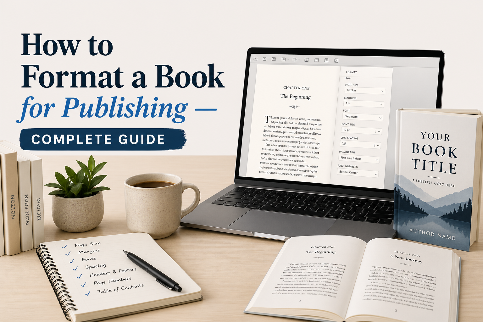 How to Format a Book for Publishing — Complete Guide