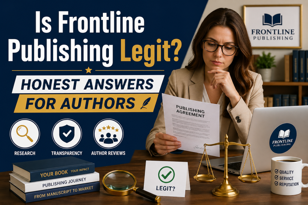 Is Frontline Publishing Legit? Honest Answers for Authors