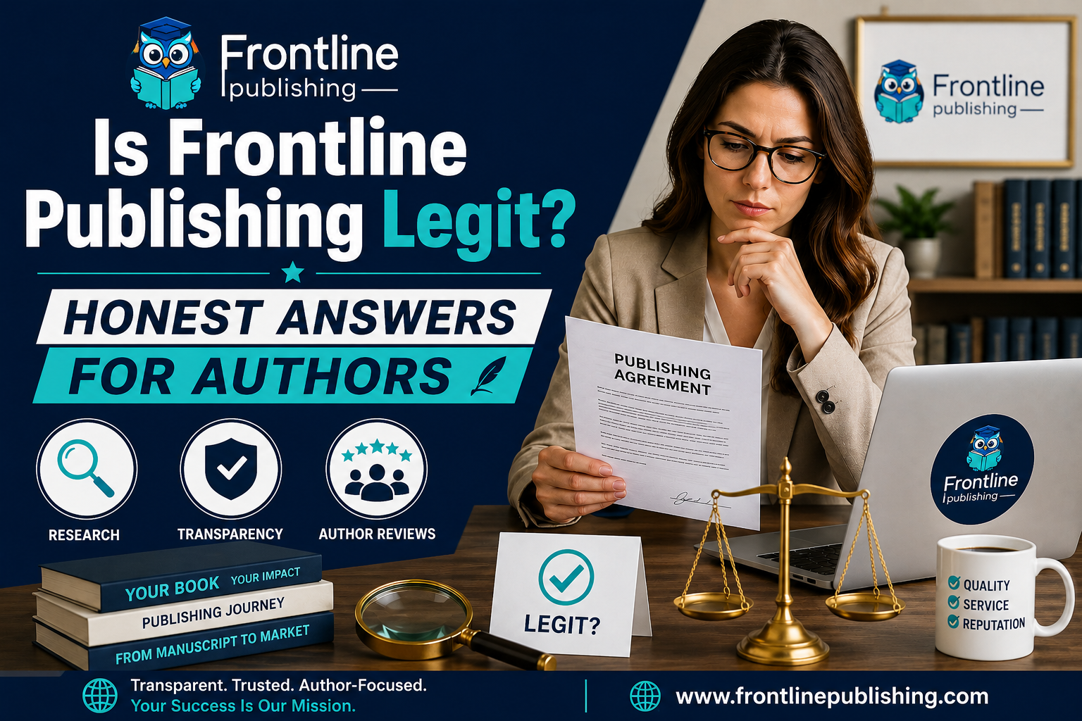 Is Frontline Publishing Legit? Honest Answers for Authors