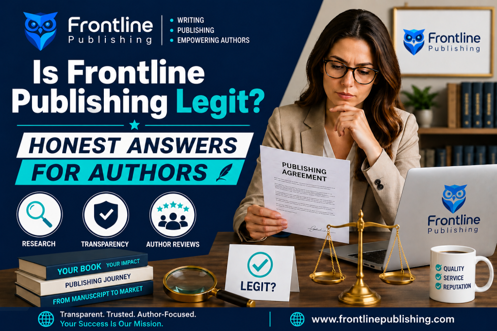 Is Frontline Publishing Legit? Honest Answers for Authors