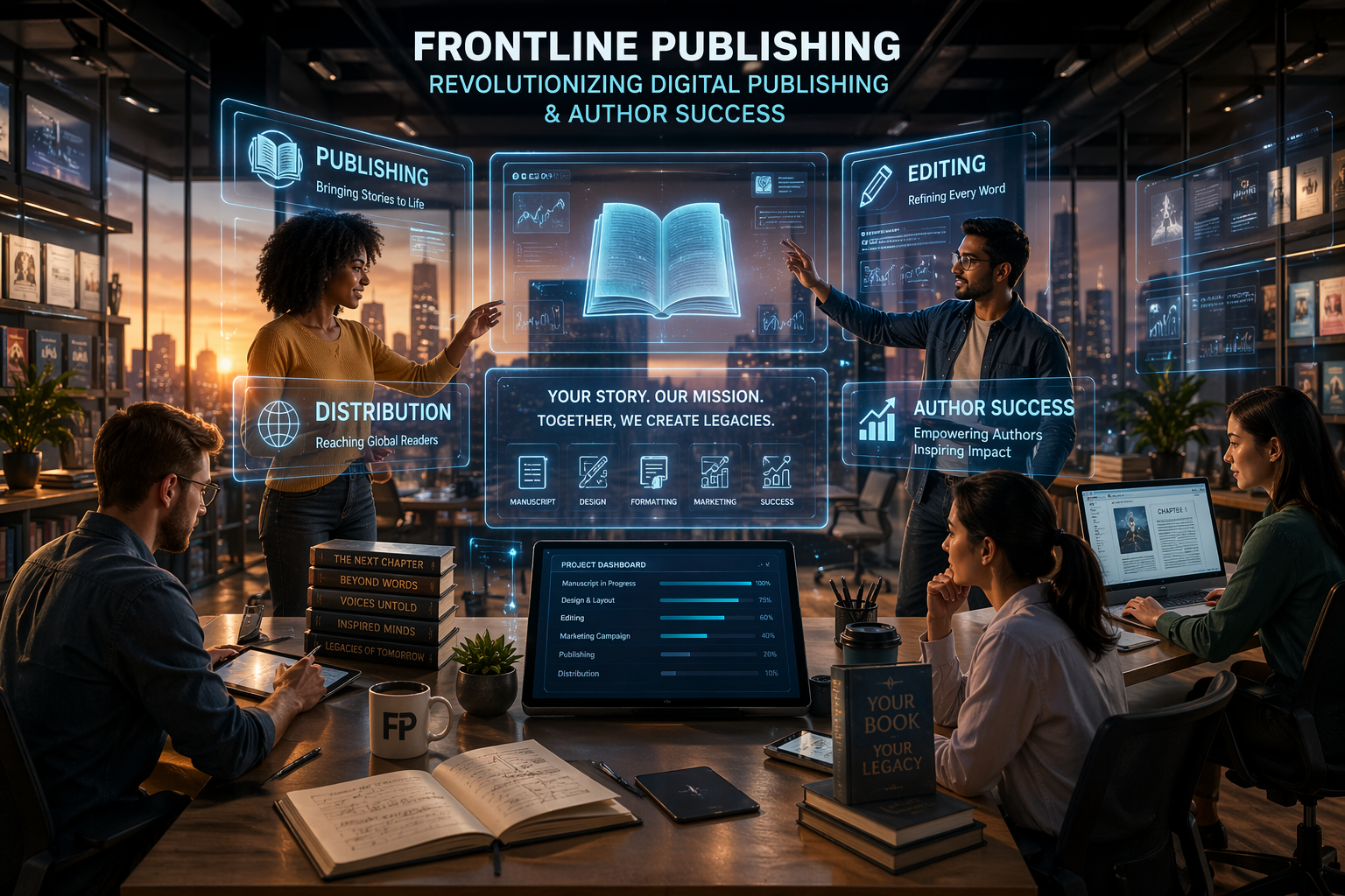 Revolutionizing Digital Publishing & Author Success