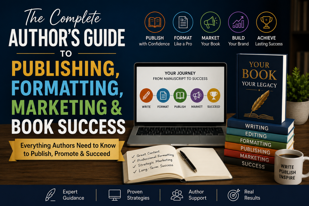 The Complete Author’s Guide to Publishing, Formatting, Marketing & Book Success