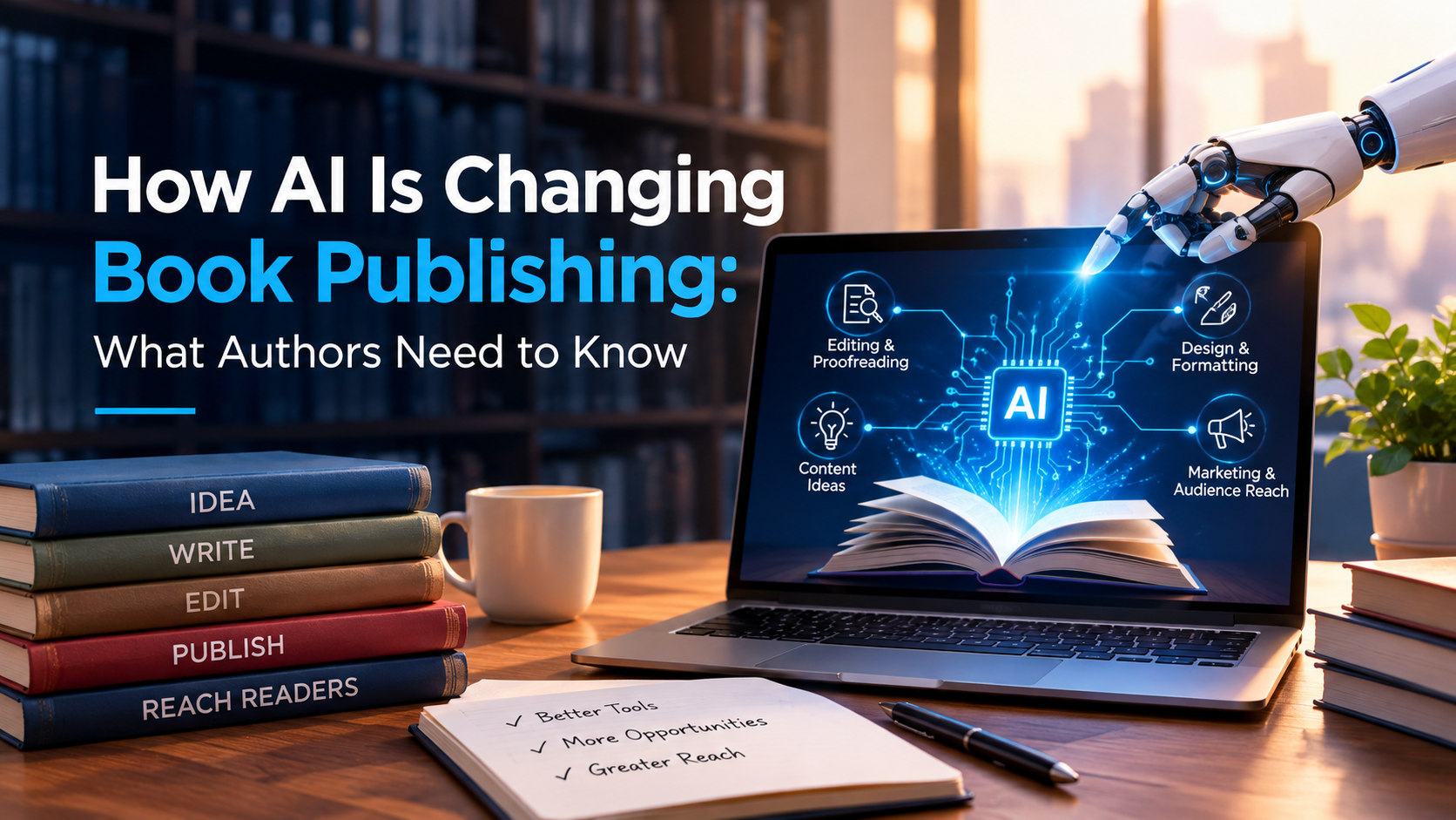 How AI Is Changing Book Publishing What Authors Need to Know